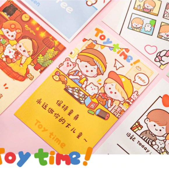 Lovely couple Slice Of Life Postcards - 5 pcs - Picture 5 of 9